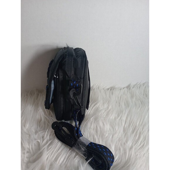 Samsonite Small Black Padded Camera Bag Case Strap & Several Compartments - Picture 3 of 8